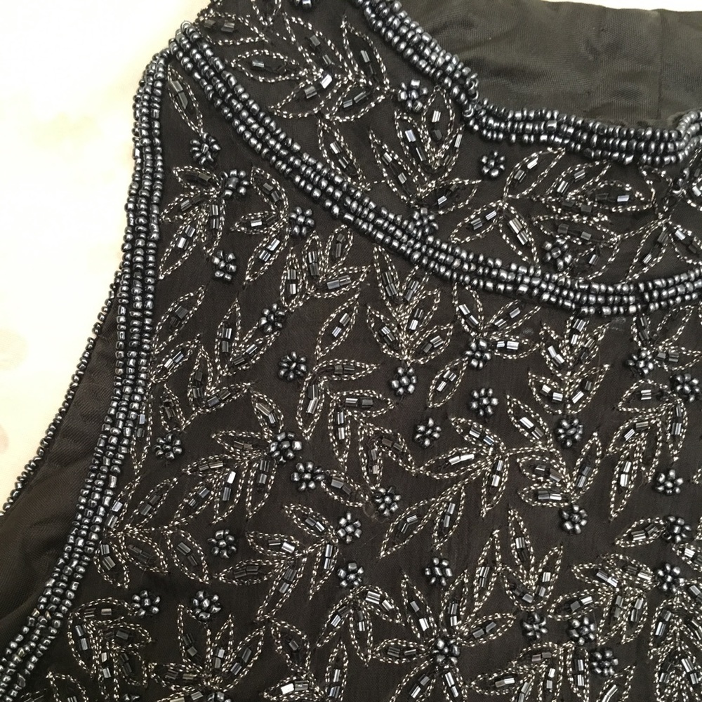 Papell Boutique Sequin Sleeveless Top - Picture 2 of 6